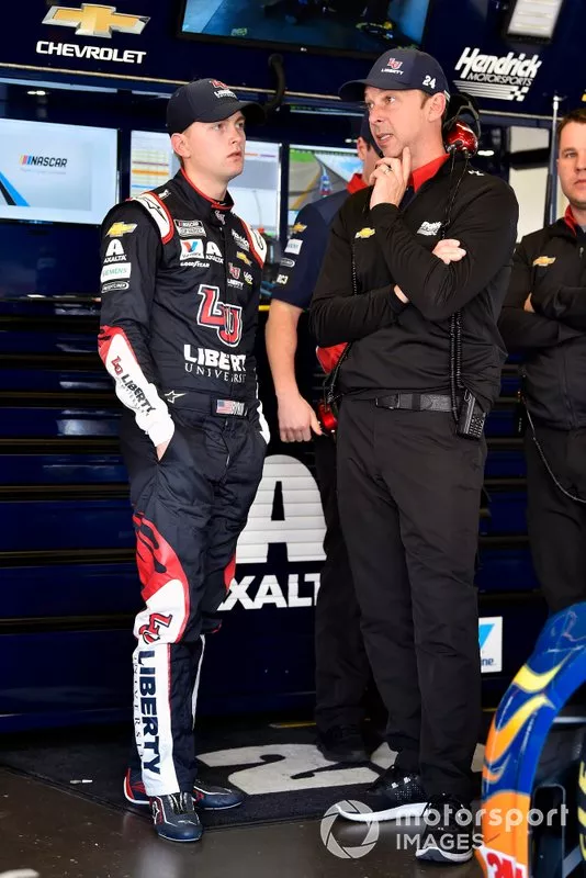 William Byron, Hendrick Motorsports, Chevrolet Camaro Liberty University and William Byron, Hendrick Motorsports, Chevrolet Camaro Liberty University