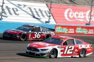  Ryan Blaney, Team Penske, Ford Mustang DEX Imaging