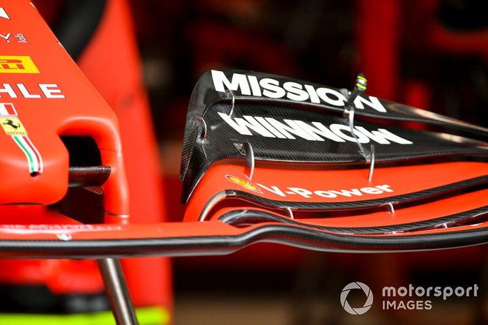 Alerón delantero del Ferrari SF90 