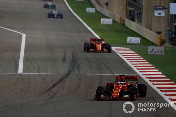Sebastian Vettel, Ferrari SF90, Charles Leclerc, Ferrari SF90
