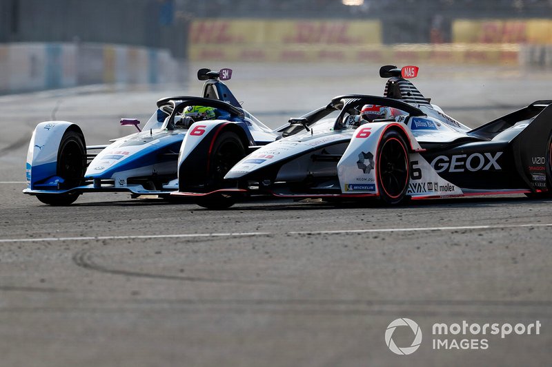 Felipe Nasr, Dragon Racing, Penske EV-3, Alexander Sims, BMW I Andretti Motorsports, BMW iFE.18 