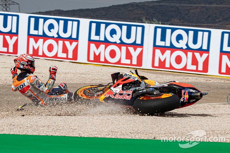 Accidente de Marc Márquez, Repsol Honda Team