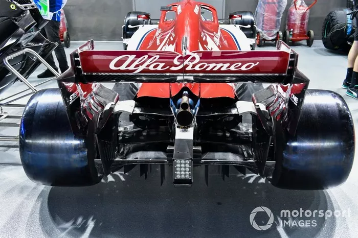 Alfa Romeo C38: Heckpartie