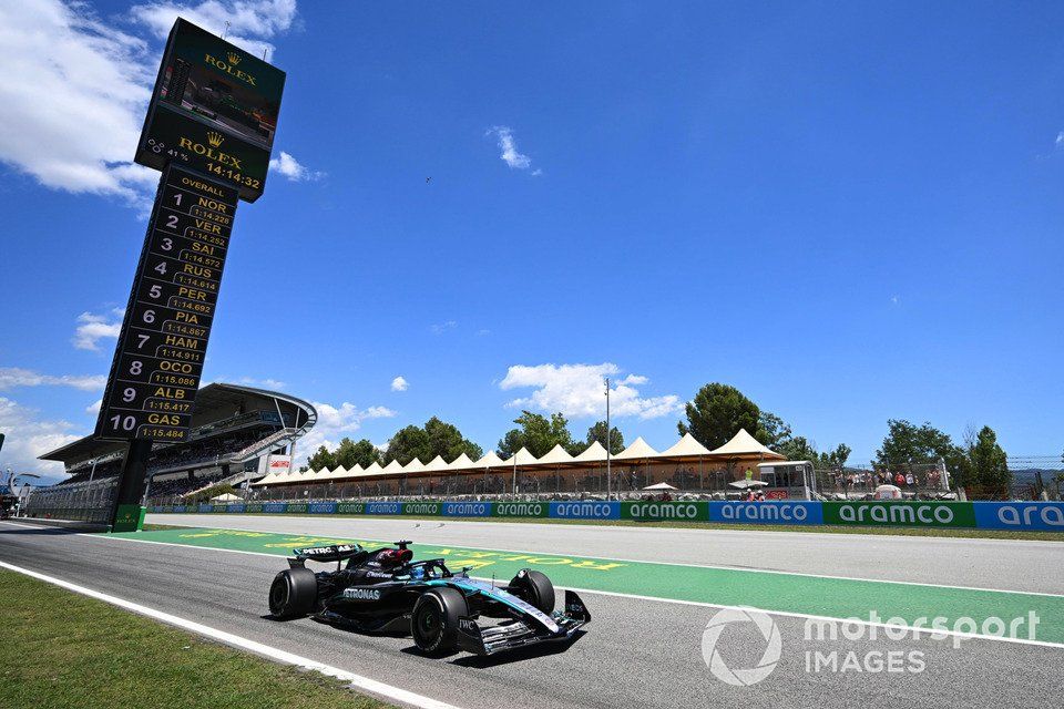 George Russell, Mercedes F1 W15 