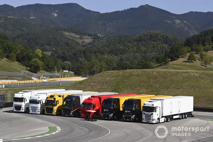 Camiones en Mugello