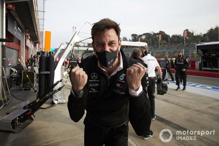 Celebración de Mercedes-AMG F1 de su séptimo título de Constructores