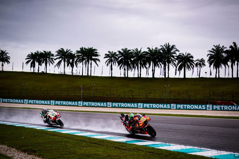 Brad Binder, Red Bull KTM Factory Racing & Johann Zarco, Team LCR Honda