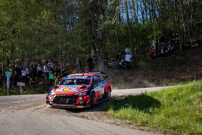 Ott Tänak, Martin Järveoja, Hyundai Motorsport Hyundai i20 Coupe WRC