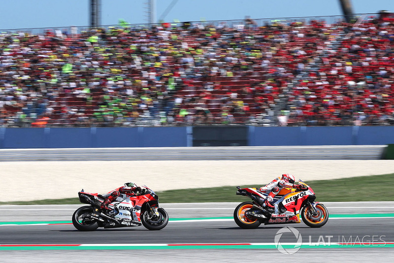 Марк Маркес, Repsol Honda Team, Хорхе Лоренсо, Ducati Team