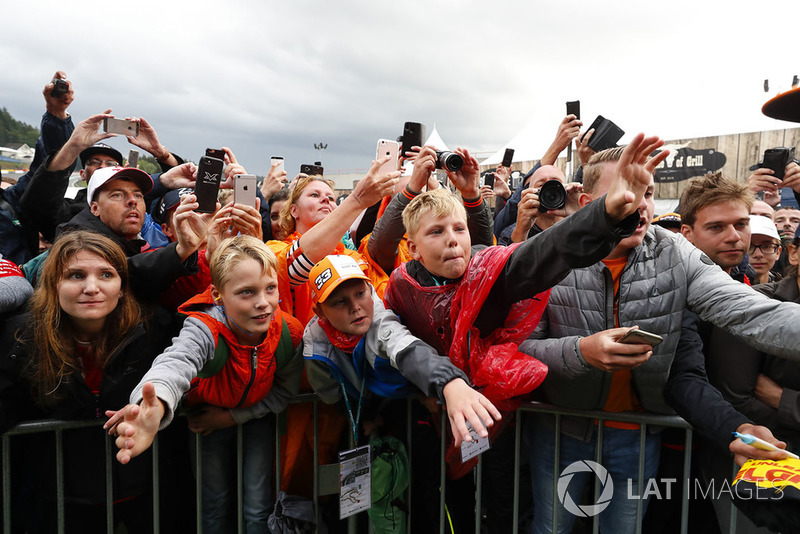 A Belga Nagydíj rajongói - F1 2018