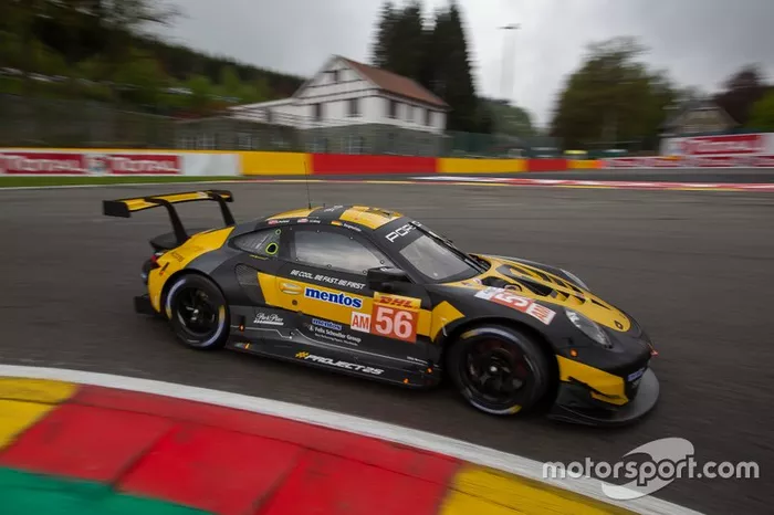 #56 Team Project 1 Porsche 911 RSR: Jörg Bergmeister, Patrick Lindsey, Egidio Perfetti