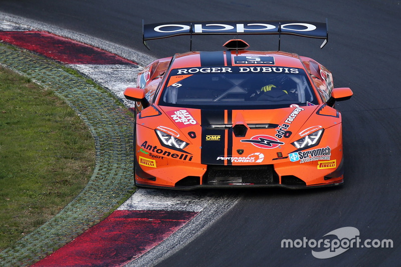 Lamborghini Huracan Super Trofeo Evo #5, Antonelli Motorsport: Giacomo Altoe, Daniel Zampieri