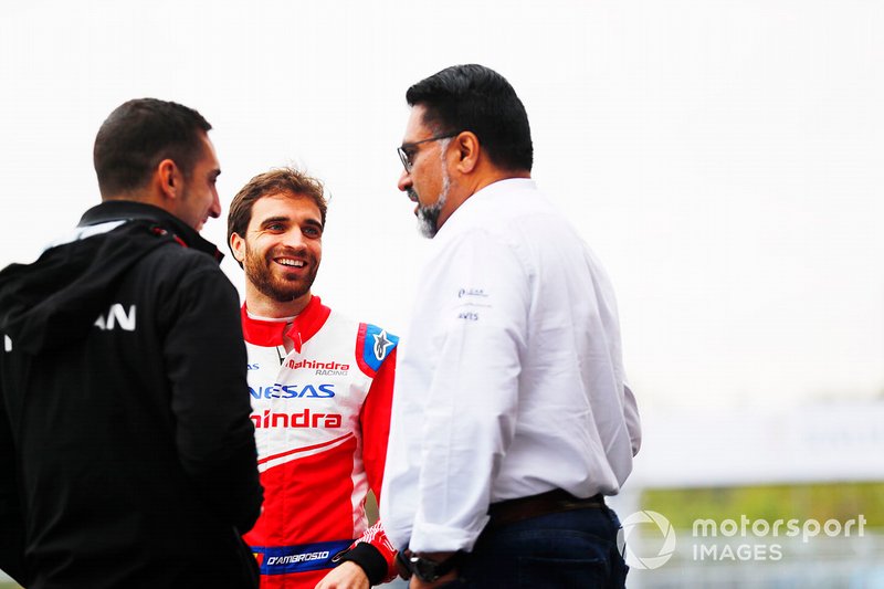 Jérome d'Ambrosio, Mahindra Racing, Sébastien Buemi, Nissan e.Dams, Dilbagh Gill, CEO, Team Principal, Mahindra Racing