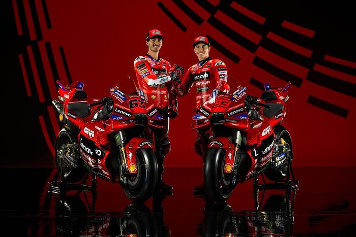 Francesco Bagnaia, Marc Márquez, Equipo Ducati 
