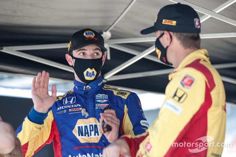 Alexander Rossi, Andretti Autosport Honda, Ryan Hunter-Reay, Andretti Autosport Honda
