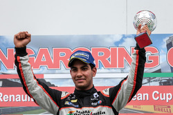 Podium: winner Jehan Daruvala, Josef Kaufmann Racing