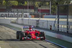 Kimi Raikkonen, Ferrari con los neumáticos Pirelli 2017