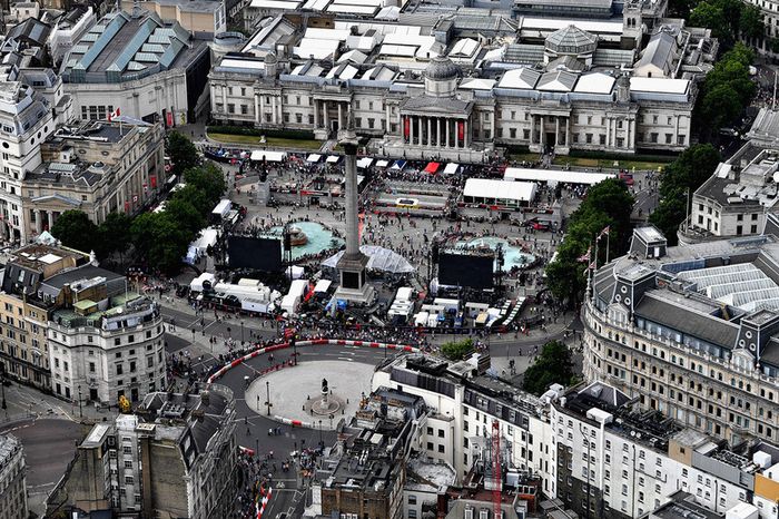 Vista aérea del F1 Live London