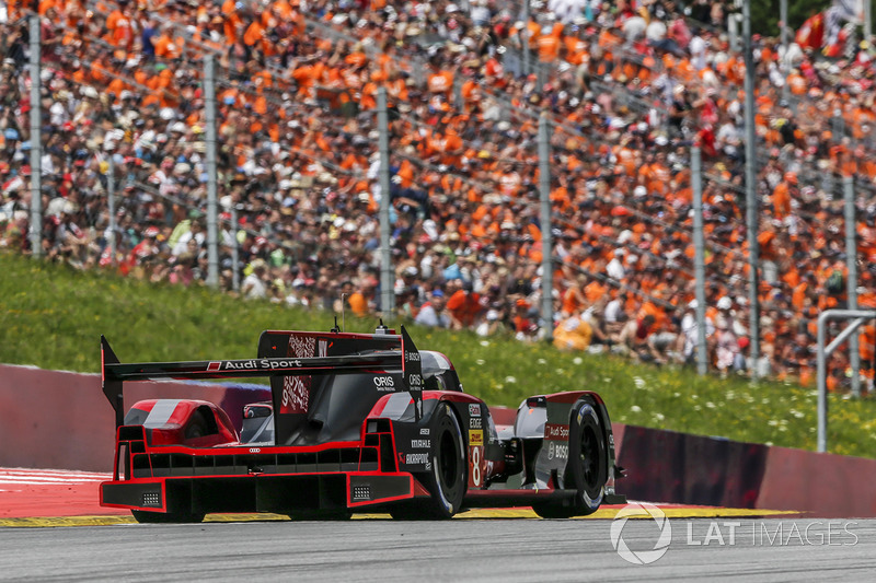 Tom Kristensen, Audi R18 on the Legends Parade