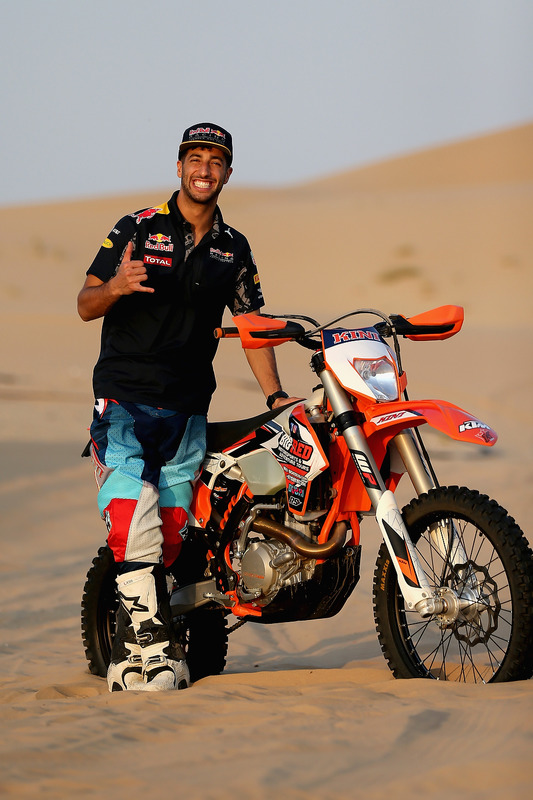 Daniel Ricciardo, Red Bull Racing posa para la foto