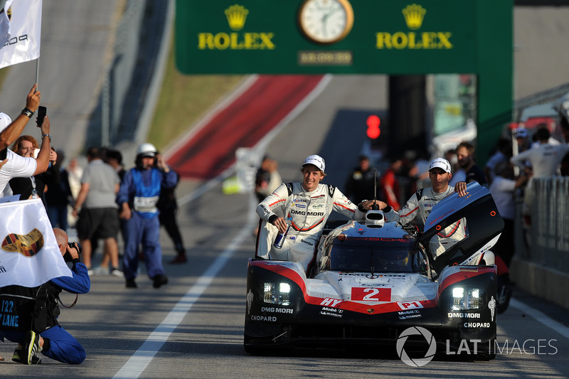 Переможці #2 Porsche Team Porsche 919 Hybrid: Тімо Бернхард, Ерл Бембер, Брендон Хартлі