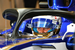 Marcus Ericsson, Sauber C36 con el halo