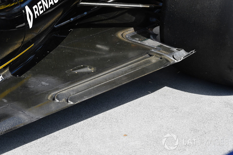 Renault Sport F1 Team R.S. 18 rear floor detail