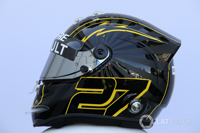 Nico Hulkenberg, Renault Sport F1 Team helmet