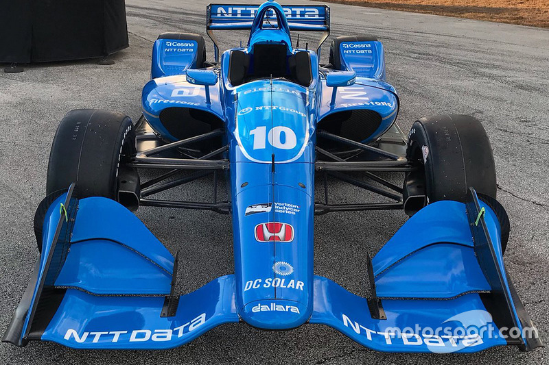 The car of Ed Jones, Chip Ganassi Racing Honda