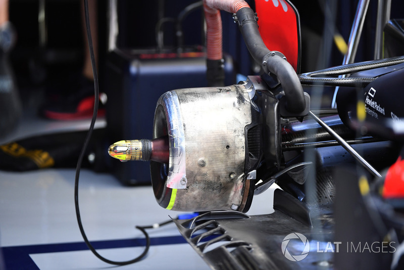 L'essieu arrière de la Red Bull Racing RB14