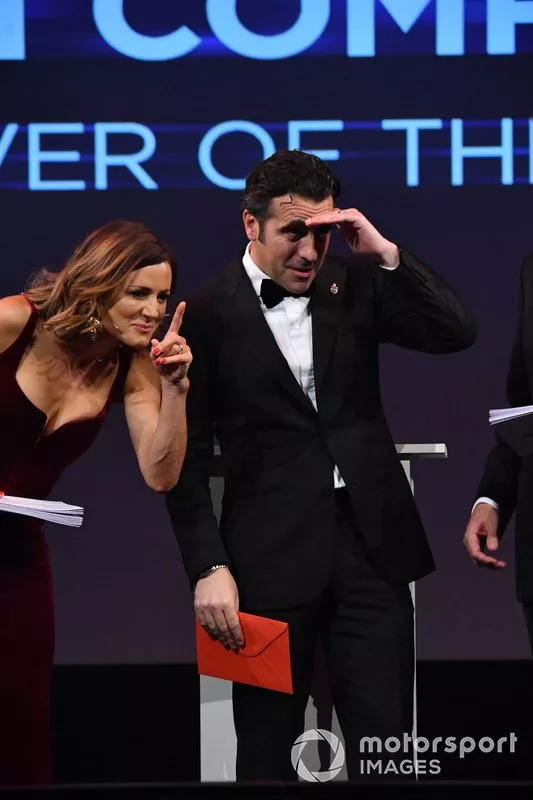 Dario Franchitti con Natalie Pinkham, Sky TV