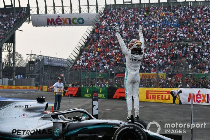 En los años de sus seis mundiales, Hamilton logró innumerables victorias