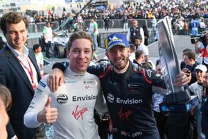 Robin Frijns, Virgin Racing, et le vainqueur Sam Bird, Virgin Racing