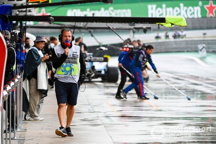 Ted Kravitz, Reportero de Pit Lane, Sky Sports F1