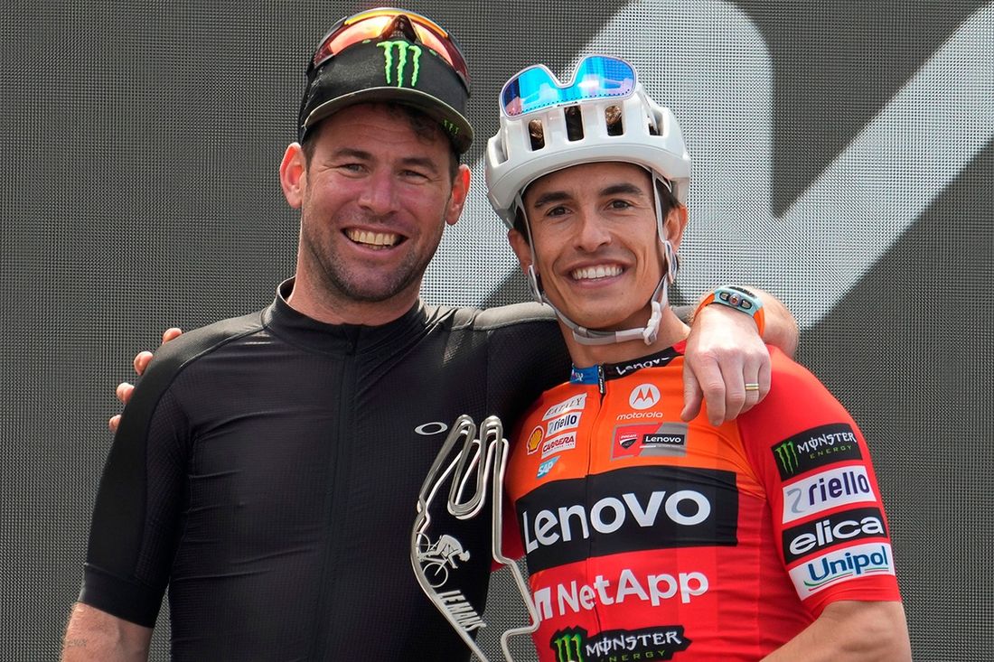 Mark Cavendish, Marc Marquez, zespół Ducati