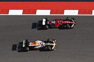 Charles Leclerc, Ferrari, Liam Lawson, Racing Bulls Team