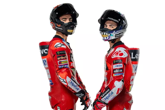 Francesco Bagnaia, Equipo Ducati, Enea Bastianini, Equipo Ducati