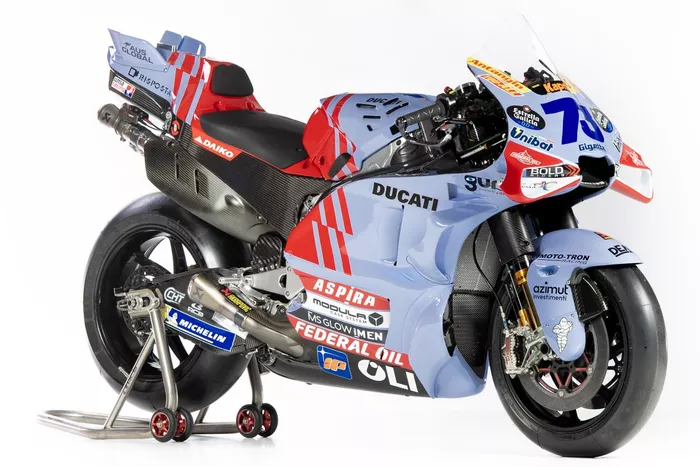 Alex Márquez, decoración de la moto Gresini Racing