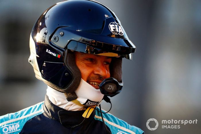 Bruno Correia, piloto del coche médico 