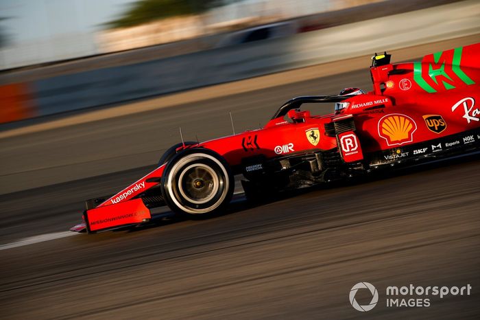 Carlos Sainz Jr., Ferrari SF21 