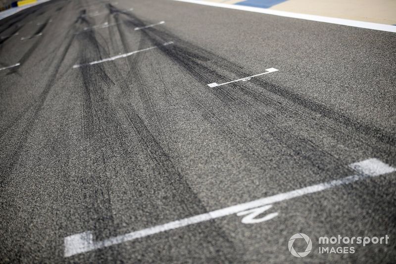 Parrilla de la pista de F1 de Bahrein