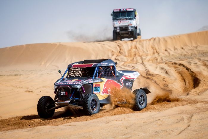#387 Red Bull Off-Road Team USA OT3: Cristina Gutierrez Herrero, Francois Cazalet