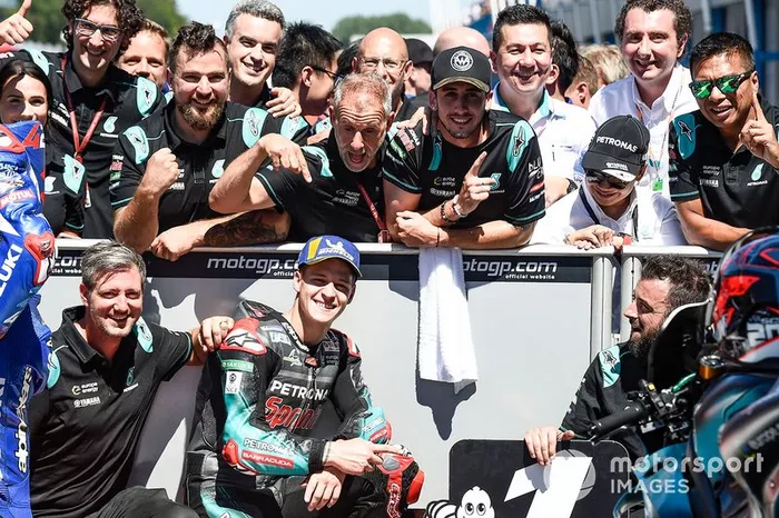 Ganador de la pole Fabio Quartararo, Petronas Yamaha SRT