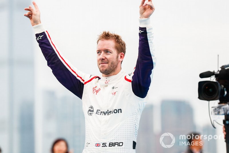Ganador, Sam Bird, Envision Virgin Racing va al podio