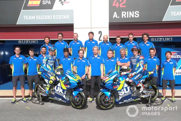 Joan Mir, Team Suzuki MotoGP y Alex Rins, Team Suzuki MotoGP