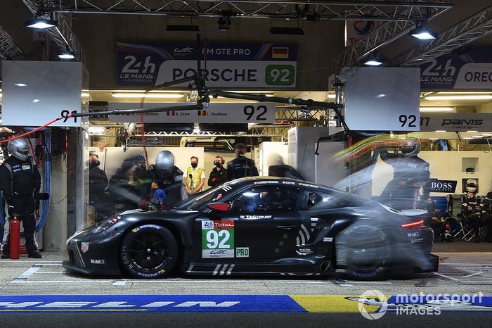 #92 Porsche GT Team Porsche 911 RSR: Michael Christensen, Kevin Estre, Laurens Vanthoor