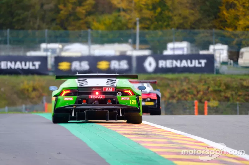 #129 Raton Racing Lamborghini Huracan GT3 Evo: Christoph Lenz, Michael Petit, Stefano Costantini, Lucas Mauron