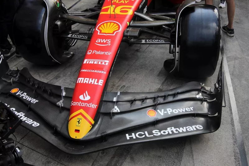 Détail technique de la Ferrari SF-23