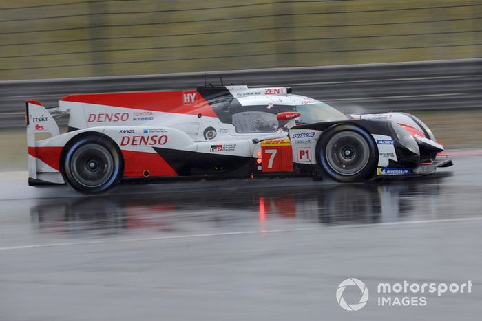 #7 Toyota Gazoo Racing Toyota TS050: Mike Conway, Kamui Kobayashi, Jose Maria Lopez 