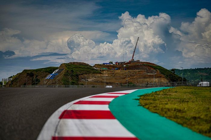 Aspectos de la pista de Mandalika